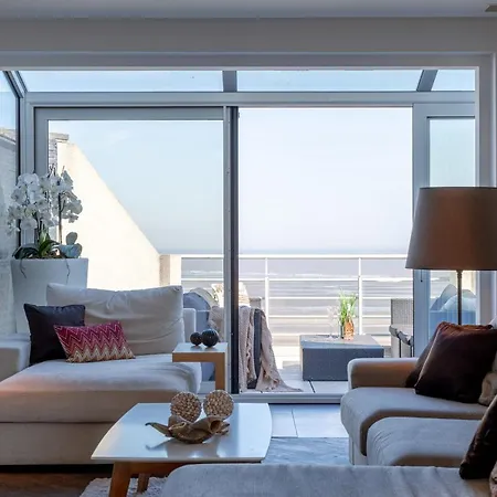 Spacious Duplex With Parking, Three Terraces And Magnificent Sea View! Knokke-Heist