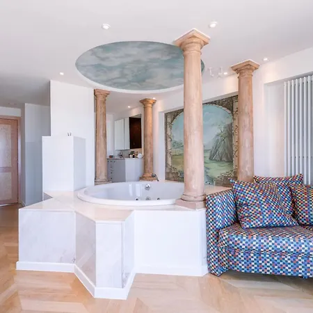 Apartmán Spacious Duplex With Parking, Three Terraces And Magnificent Sea View! Knokke-Heist