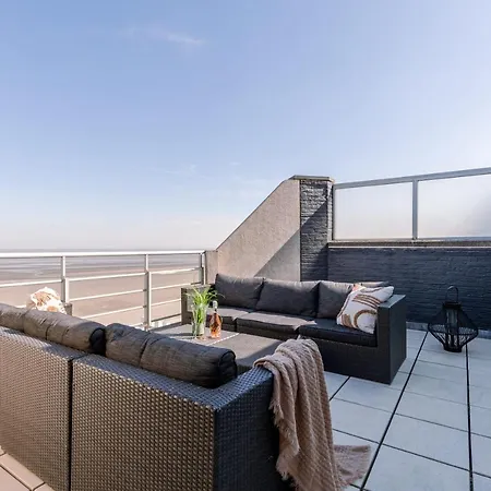 Apartment Spacious Duplex With Parking, Three Terraces And Magnificent Sea View! Knokke-Heist